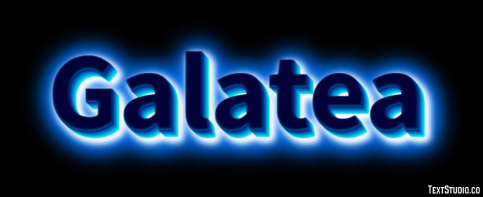 Galatea Effetto testo