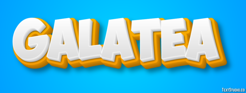 Galatea Effetto testo