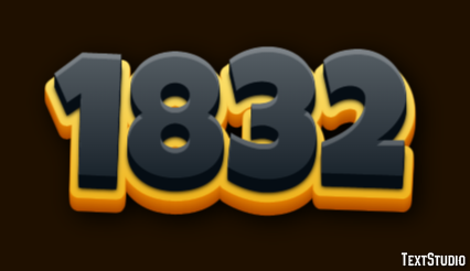 1832 Efekt tekstowy