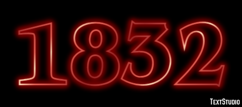 1832 Efekt tekstowy