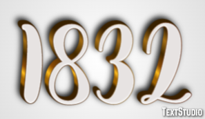 1832 Efecto de Texto