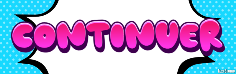 Continuer Efekt tekstowy