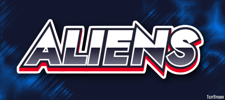 Aliens Text Effect