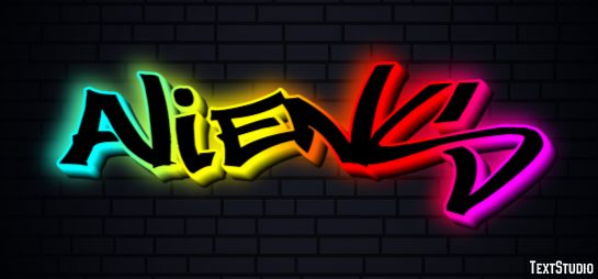 Aliens Efekt tekstowy