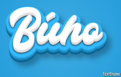 Búho テキスト効果