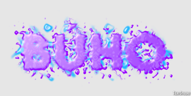 Búho Effet de texte