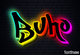 Búho Effet de texte
