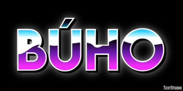 Búho Efecto de Texto