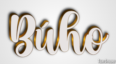 Búho Effet de texte