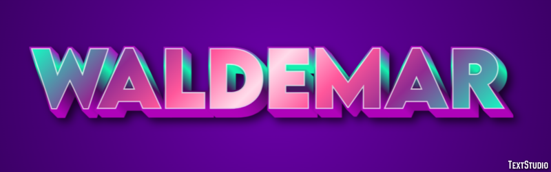 Waldemar Text Effect