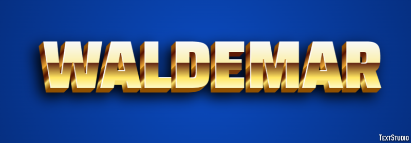 Waldemar Text Effect