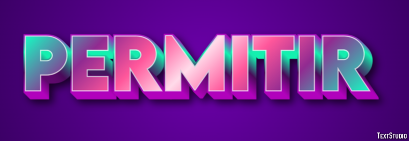 Permitir Efeito do texto