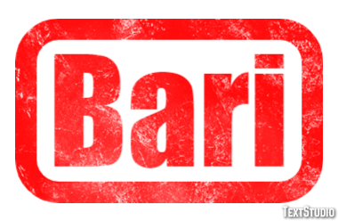 Bari Effetto testo