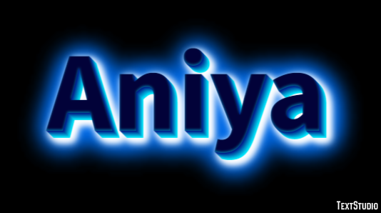 Aniya Effetto testo