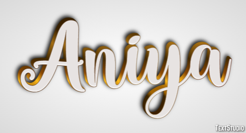 Aniya Effetto testo
