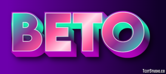 Beto Efeito de texto