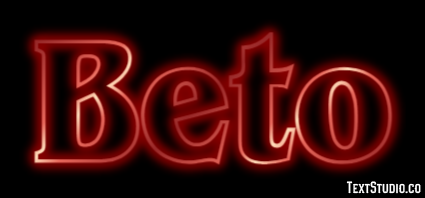 Beto Efeito de texto