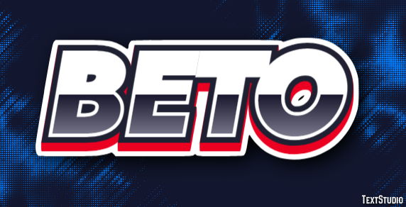 Beto Efeito de texto