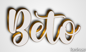 Beto Efeito de texto