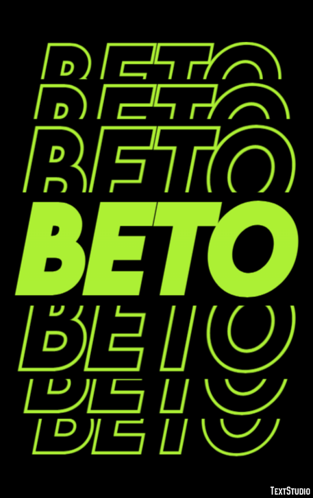 Beto Efeito de texto