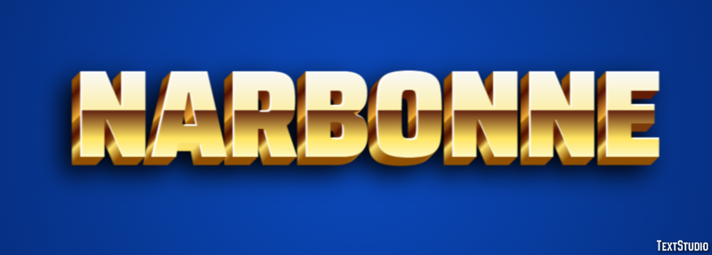 Narbonne Efekt tekstowy