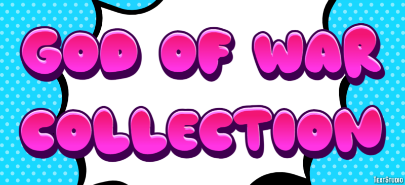 God of War Collection Efecto de Texto