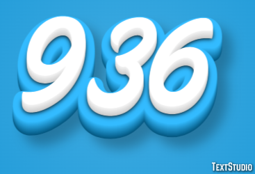 936 Text Effect