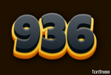936 Text Effect