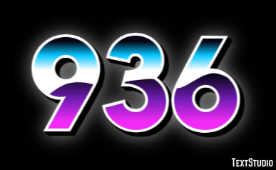 936 Text Effect