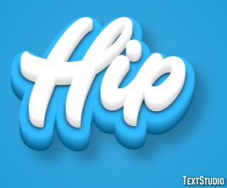 Hip Text Effect