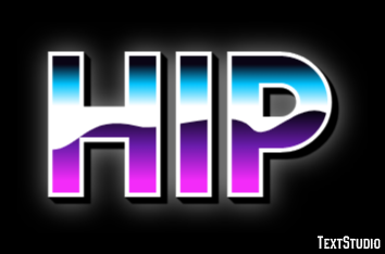 Hip Texteffekt