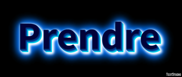 Prendre Text Effect