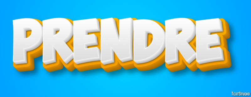 Prendre Text Effect