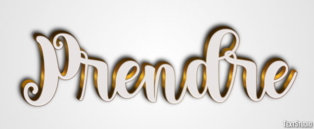 Prendre Efeito de texto