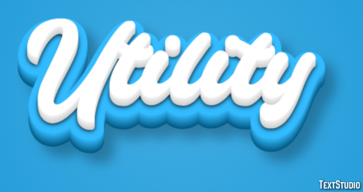 Utility Efeito de texto