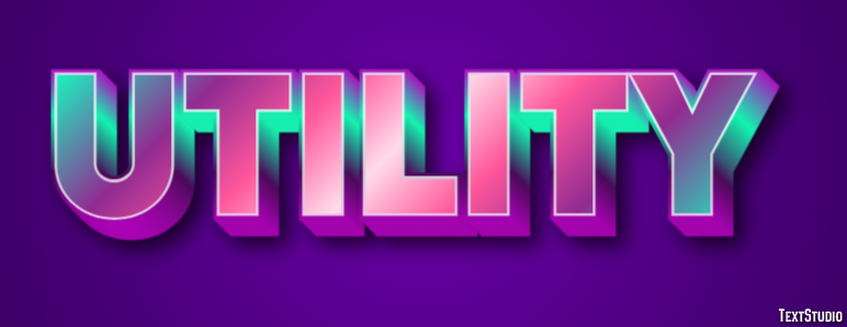 Utility Efeito de texto