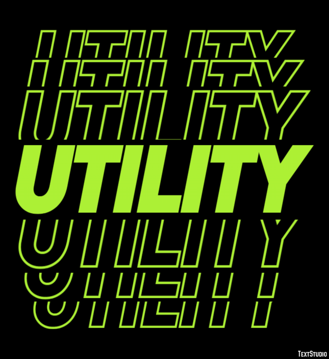 Utility Efeito de texto