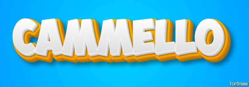 Cammello Metin Efekti