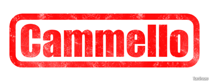 Cammello Effetto testo