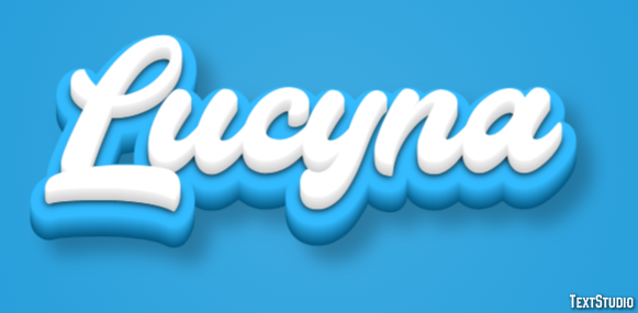 Lucyna Efekt tekstowy