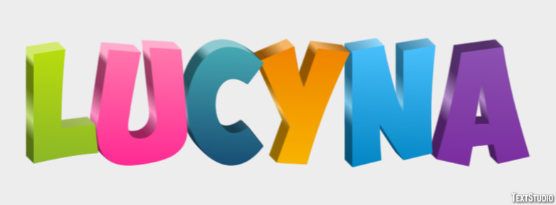 Lucyna Efekt tekstowy