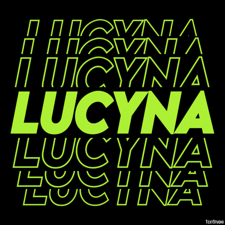 Lucyna Efekt tekstowy