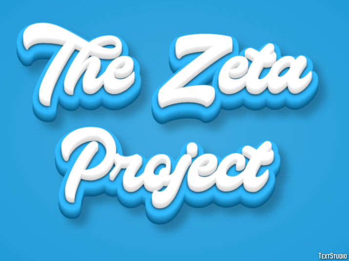 The Zeta Project Эффект текста