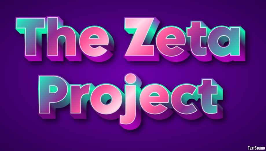The Zeta Project Эффект текста