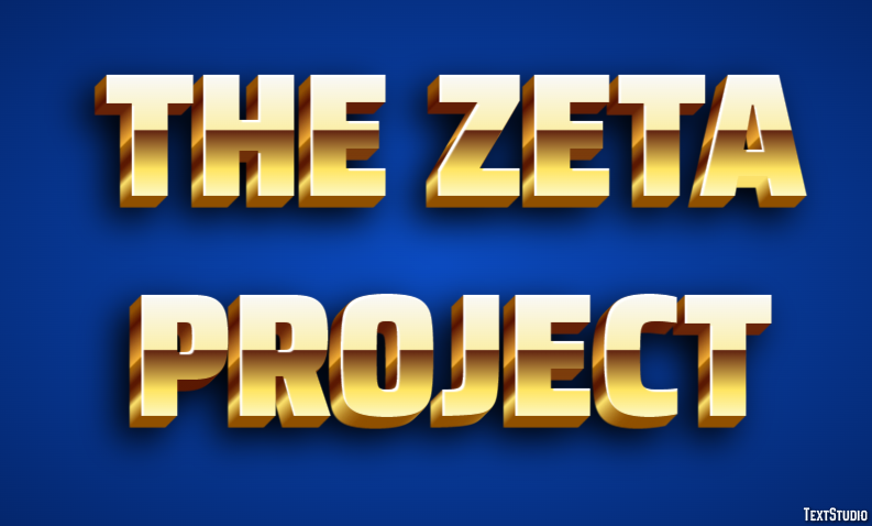 The Zeta Project Text Effect