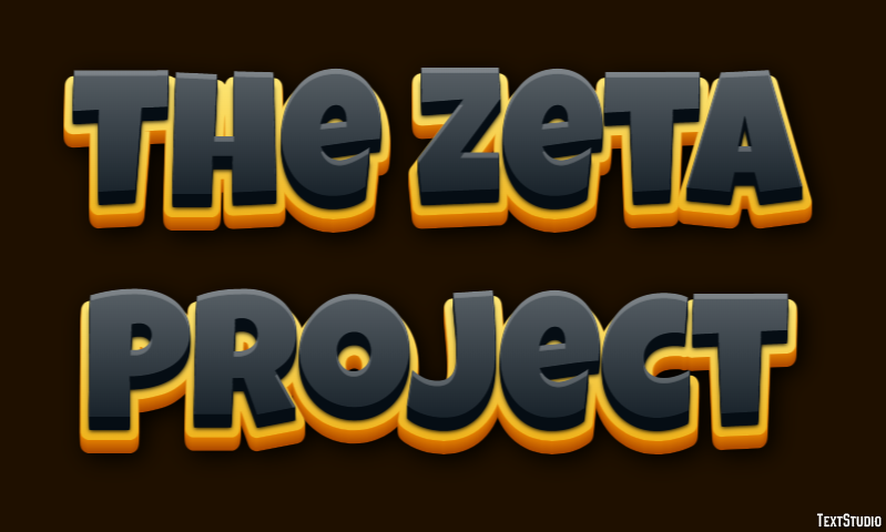The Zeta Project Text Effect