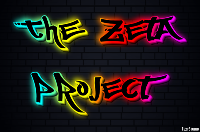 The Zeta Project Эффект текста