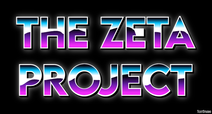 The Zeta Project Эффект текста