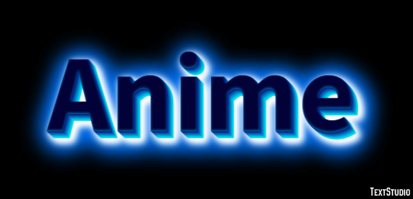 Anime Tekst Effect