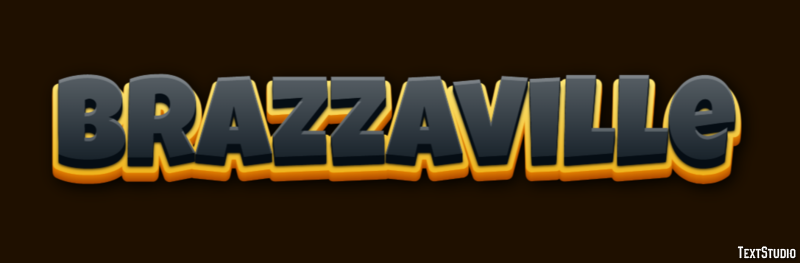 Brazzaville Effetto testo